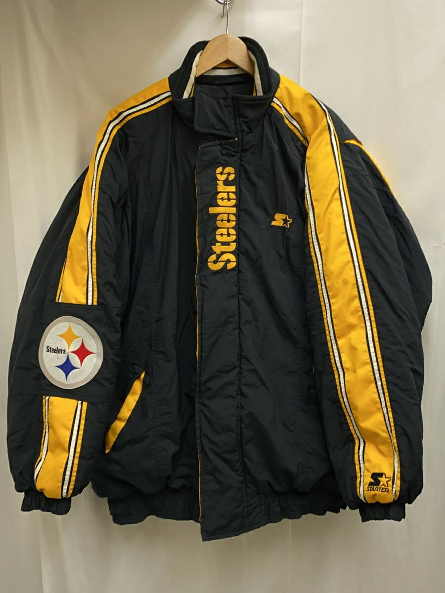 【中古】STARTER◆STERTER PROLINE NFL STEELERS中綿ジャケットブルゾン/XL【メンズウェア】