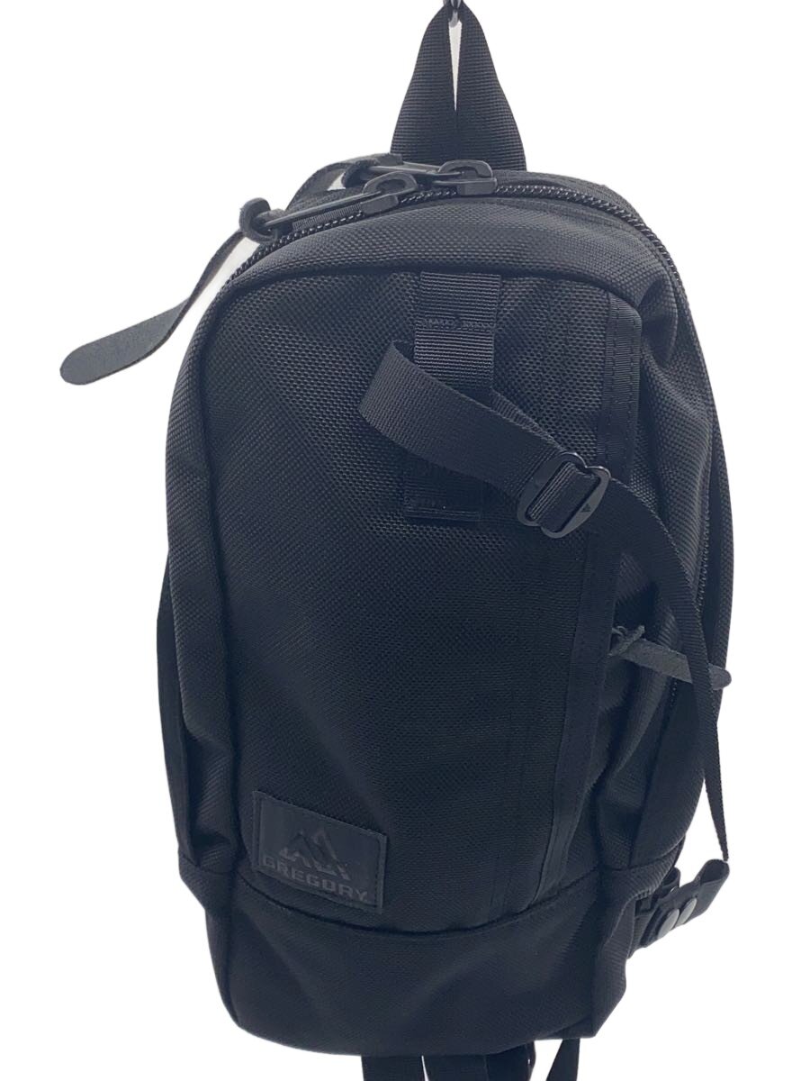 【中古】GREGORY◆ショルダーバッグ/--/BLK/無地【バッグ】