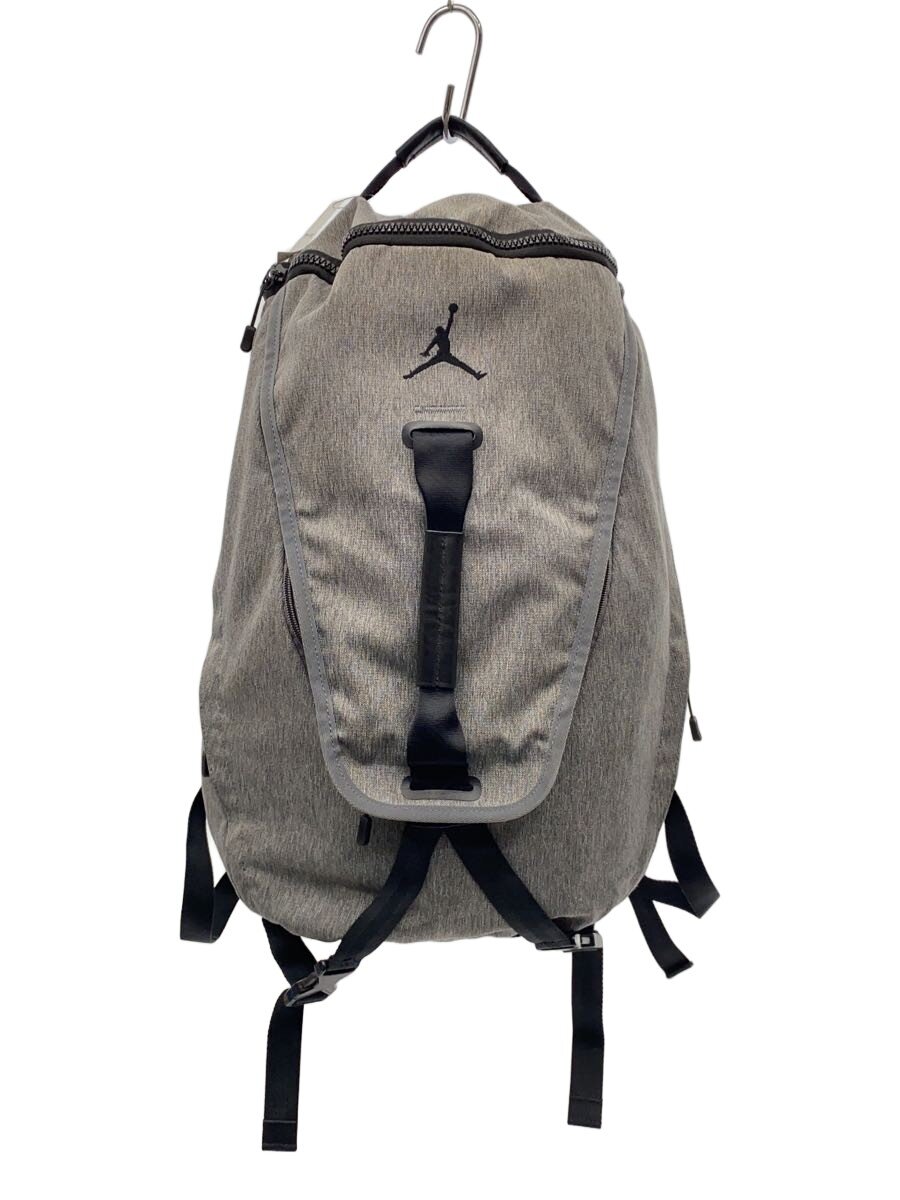 メンズ JORDAN ロゴ入りグレー中型バッグ