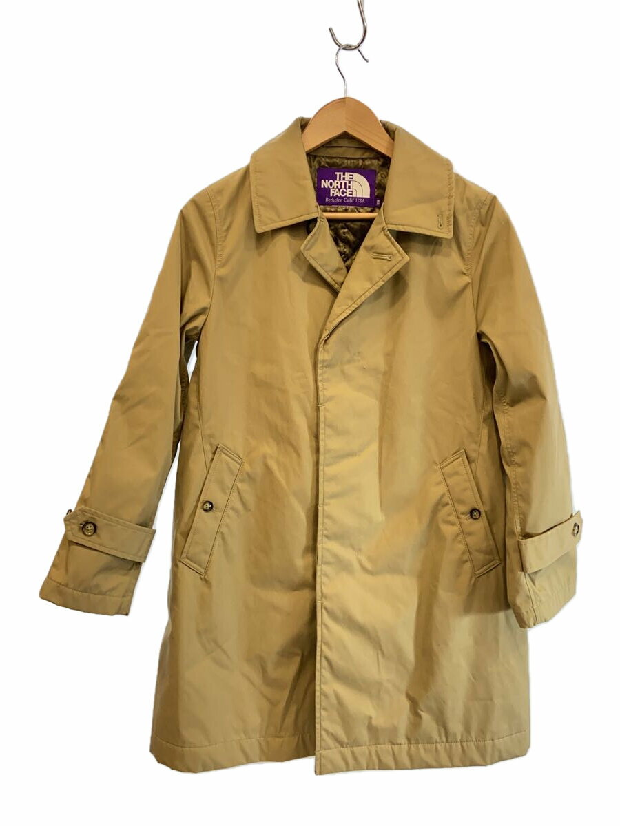 【中古】THE NORTH FACE◆ステンカラーコート/--/ポリエステル/BEG/NYW2750N【レディースウェア】