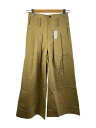 【中古】Cygne◆ワイドパンツ/0/コットン/BEG/CY2411-04-009/ワイドチノパンツ/Eric【レディースウェア】