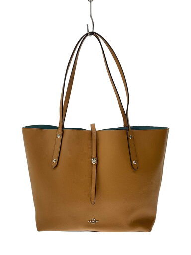 【中古】COACH◆トートバッグ_オールレザー/レザー/CML【バッグ】 【中古】COACH◆トートバッグ_オールレザー/レザー/CML【バッグ】