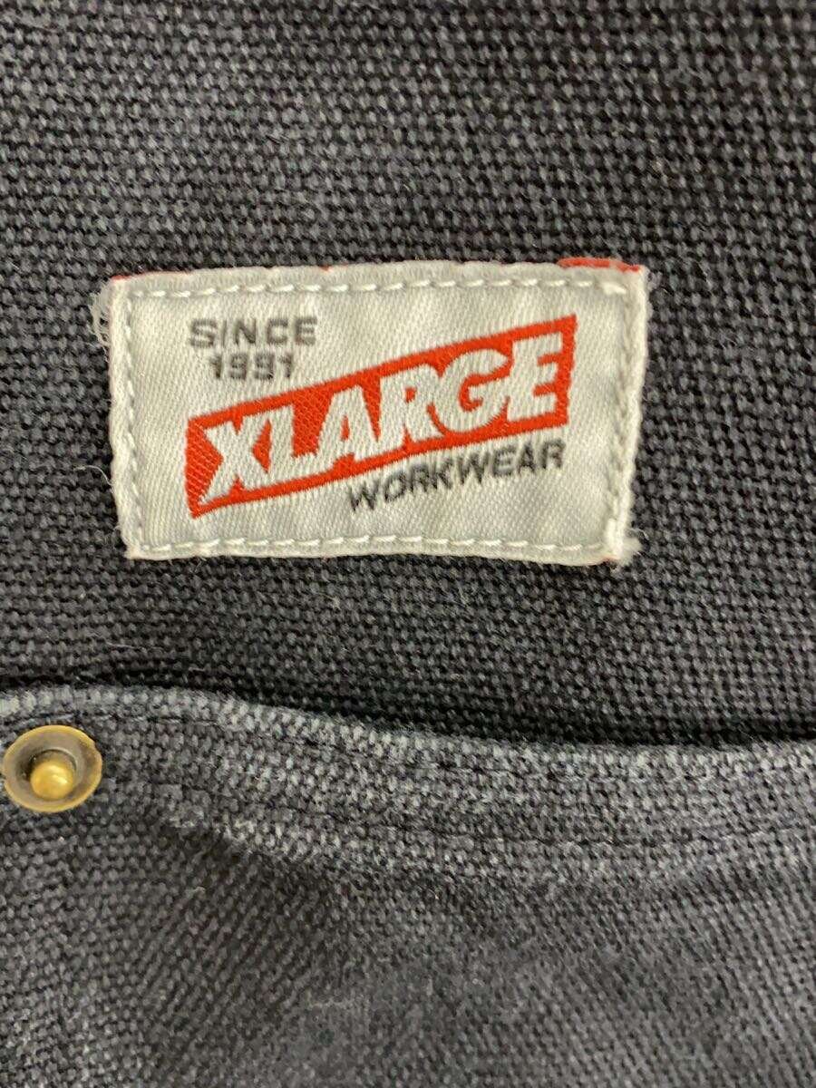 【中古】X-LARGE◆オーバーオール/M/コットン/BLK/無地/101221031016【メンズウェア】