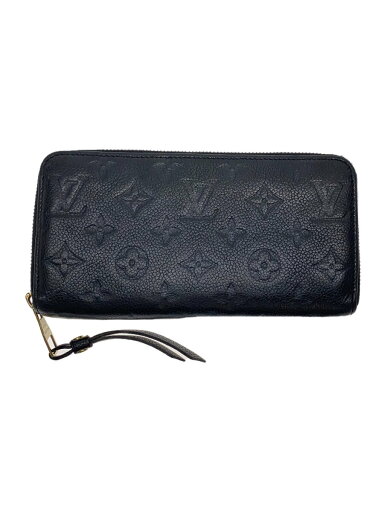【中古】LOUIS VUITTON◆ジッピー・ウォレット_モノグラム・アンプラント_ブラック/牛革/ブラック/メンズ【服飾雑貨他】 【中古】LOUIS VUITTON◆ジッピー・ウォレット_モノグラム・アンプラント_ブラック/牛革/ブラック/メンズ【服飾雑貨他】