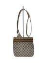 【中古】LOUIS VUITTON◆ポシェット・ボスフォール_ダミエ・アズール_WHT/PVC/WHT【バッグ】(4)