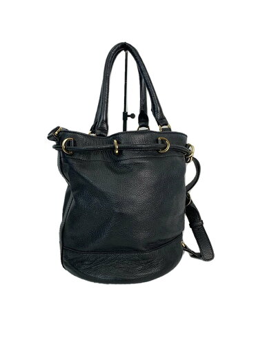 【中古】SEE BY CHLOE◆ハンドバッグ/レザー/BLK/2WAYタッセルトート【バッグ】 【中古】SEE BY CHLOE◆ハンドバッグ/レザー/BLK/2WAYタッセルトート【バッグ】