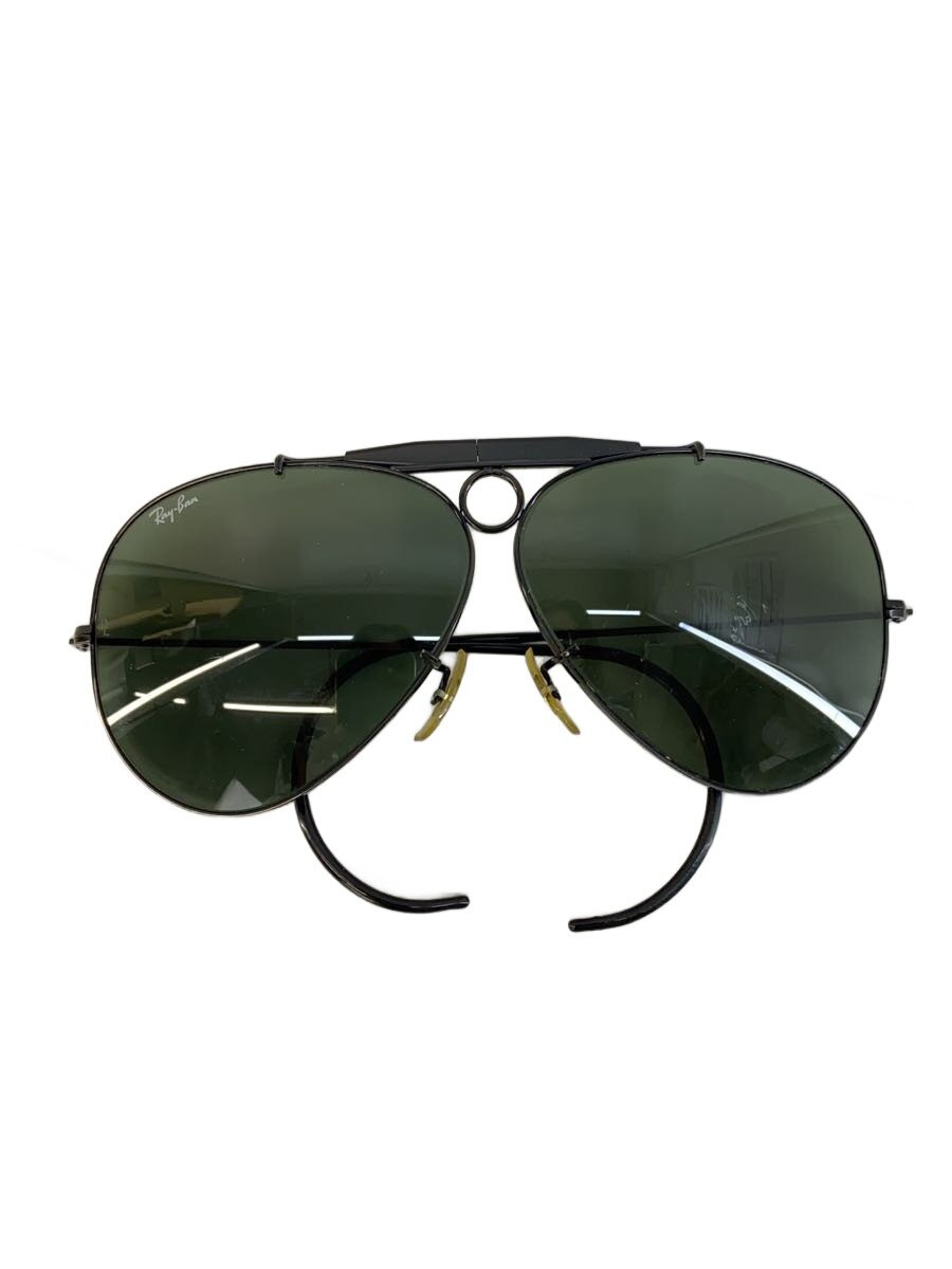【中古】Ray-Ban◆サングラス/ティアドロップ/BLK/GRN/メ...(4.0)