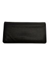 【中古】LOUIS VUITTON◆ポルト・フォイユ・ブラザ_タイガ_BLK/牛革/BLK/メンズ【服飾雑貨他】