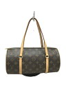 【中古】LOUIS VUITTON◆パピヨン_モノグラム_BRW/PVC/BRW【バッグ】