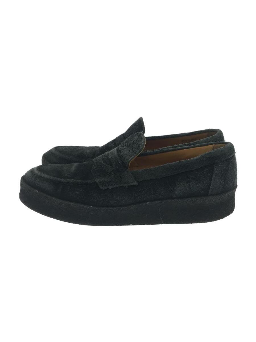 【中古】COOTIE◆ローファー/US8.5/BLK/スウェード/Raza Loafer【シューズ】