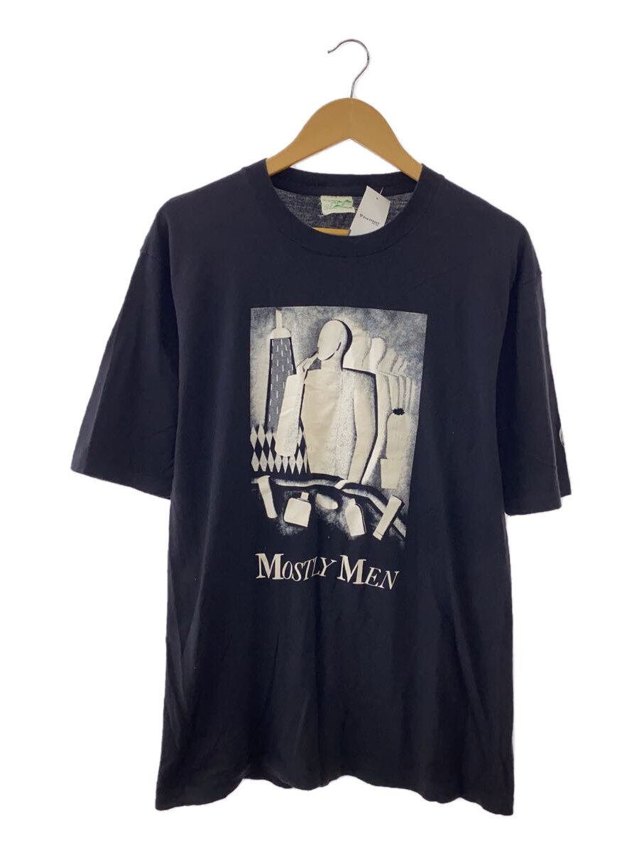 MOSTLY MEN/THE BOSY SHOP/企業Tシャツ/L/コットン/BLK/無地//