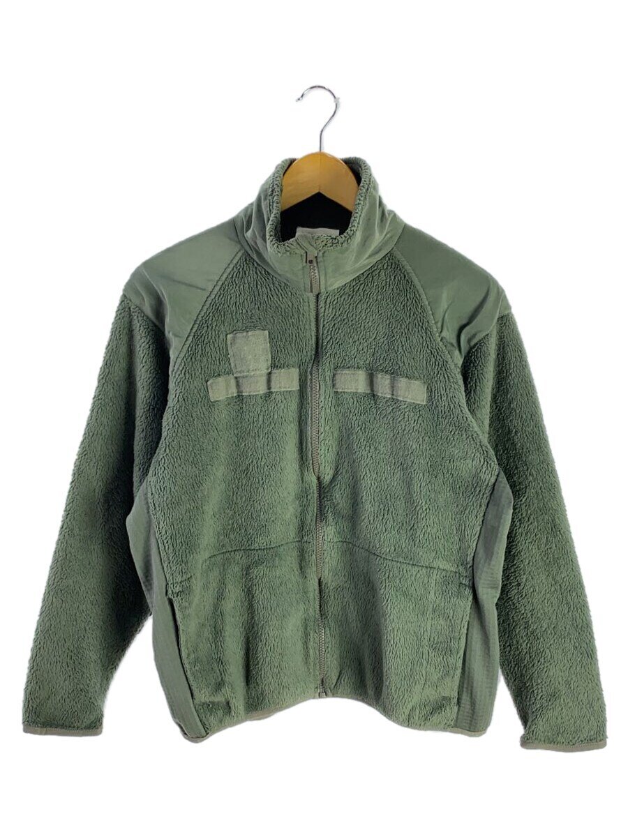 【中古】US.ARMY◆フリースジャケット/S/ポリエステル/KHK/無地/GEN3/07年式/アメリカ製【メンズウェア】
