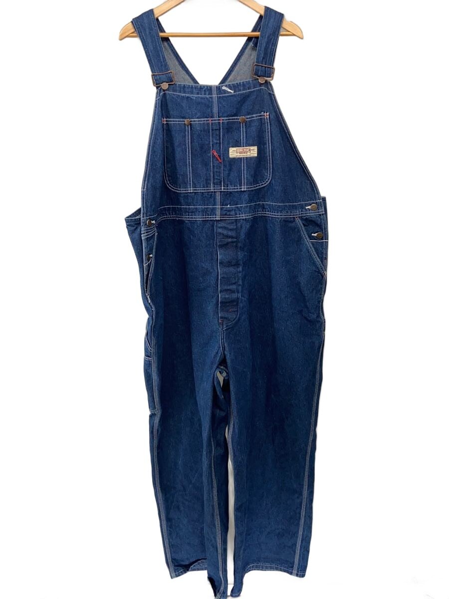 【中古】BIGMAC◆52UNHEMMED/オーバーオール/--/デニム/IDG/無地/545-2186【メンズウェア】