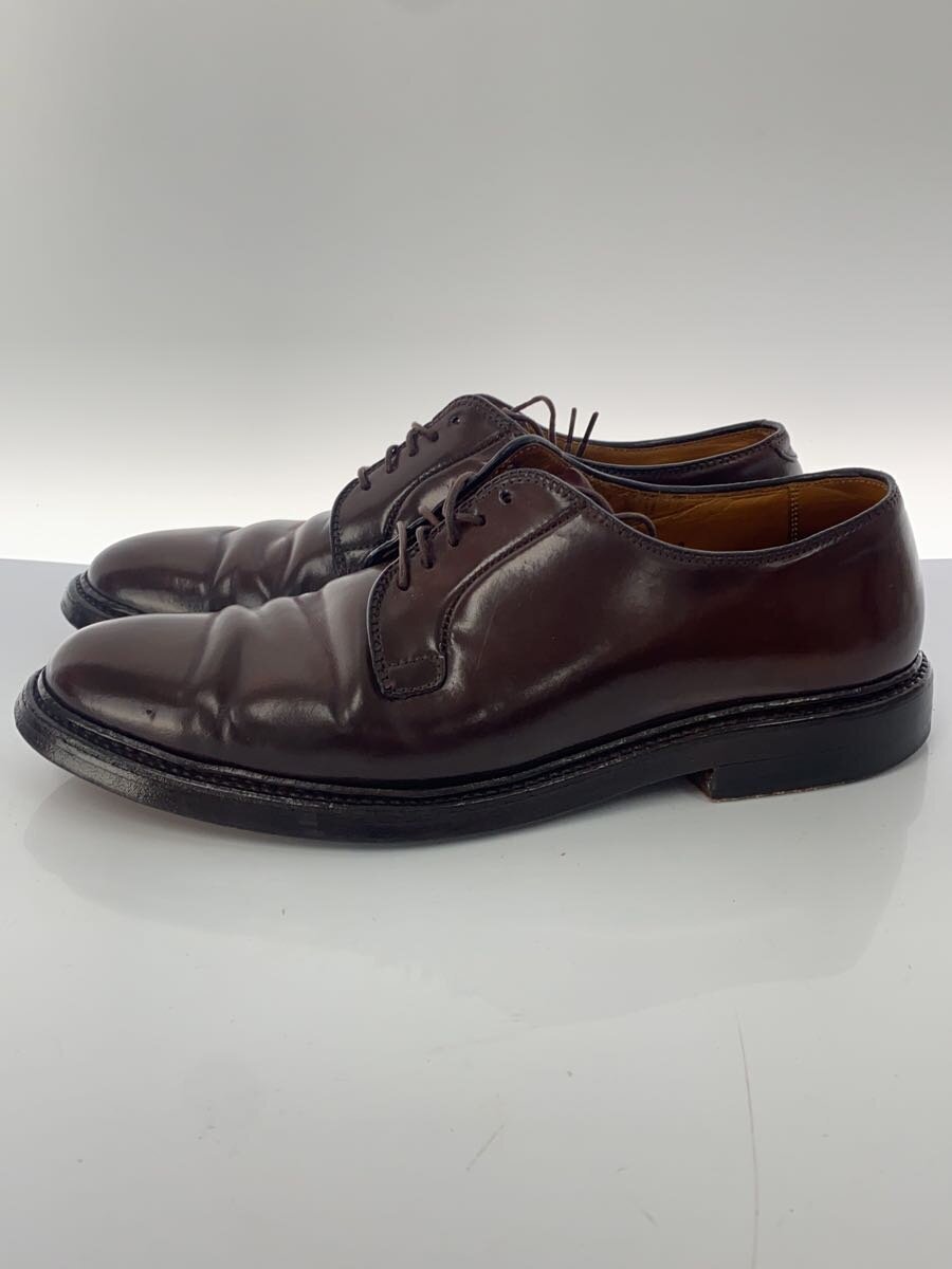 【中古】Alden◆ドレスシューズ/US8.5/ブラウン/レザー/990//【シューズ】