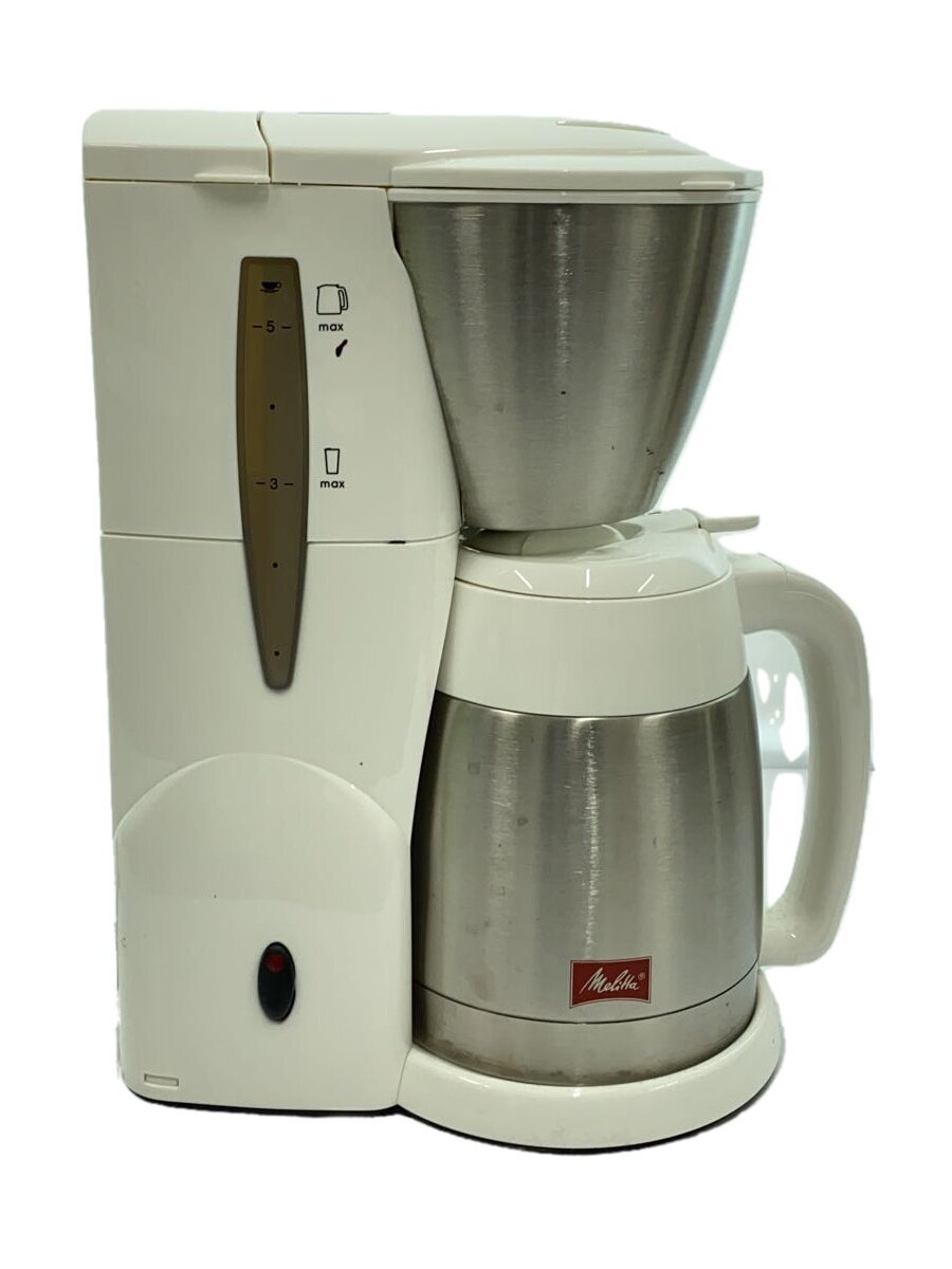【中古】Melitta◆コーヒーメーカー ノア SKT54-3-W [ホワイト]【家電・ビジュアル・オーディオ】