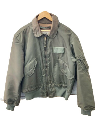 【中古】US.ARMY◆フライトジャケット/L/ナイロン/KHK/無地/8415-00-310-1133//【メンズウェア】 【中古】US.ARMY◆フライトジャケット/L/ナイロン/KHK/無地/8415-00-310-1133//【メンズウェア】
