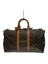 【中古】LOUIS VUITTON◆キーポル・バンドリエール45_モノグラム・キャンバス_BRW/PVC/BRW//【バッグ】