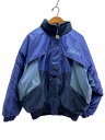 【中古】NIKE◆ナイキ/ダウンジャケット/CAROLINA/90s/L/ナイロン/ネイビー/左ポケット破れ有//【メンズウェア】
