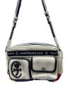 【中古】CASTELBAJAC◆バッグ/レザー/IVO【バッグ】