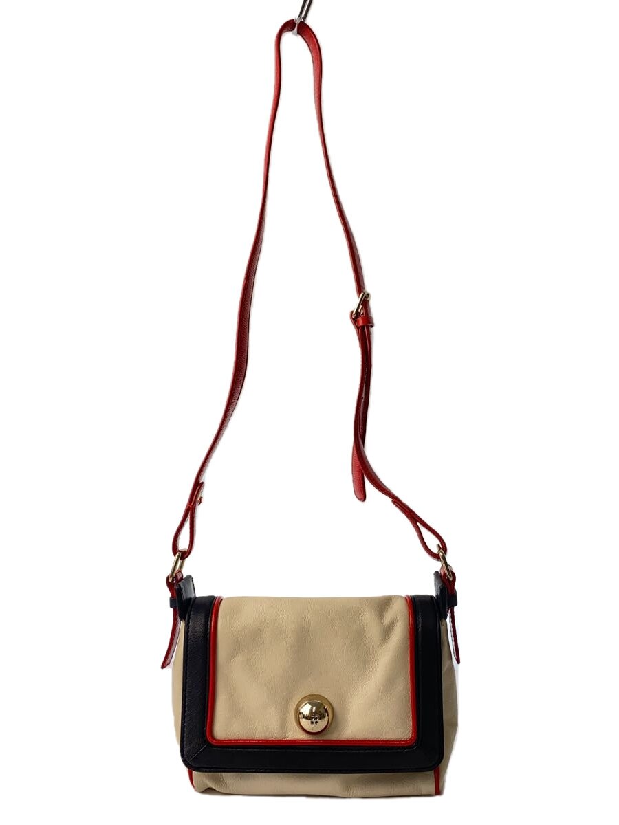 KATE SPADE - 【中古】kate spade new york◆ショルダーバッグ/レザー/CRM/PXRU1308【バッグ】