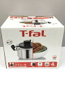 【中古】T-fal◆IH対応圧力鍋/クリプソ メイユール/容量:4L/ワンタッチ蓋開閉/SLV【キッチン用品】