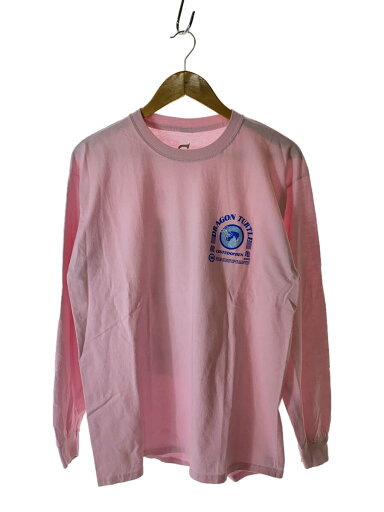 【中古】Evisen skateboards◆21SS/KREISWAGEN V9000 L/S/長袖Tシャツ/L/コットン/PNK/プリント【メンズウェア】 【中古】Evisen skateboards◆21SS/KREISWAGEN V9000 L/S/長袖Tシャツ/L/コットン/PNK/プリント【メンズウェア】