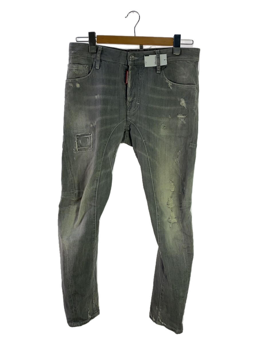 【中古】DSQUARED2◆18AW/ボトム/44/コットン/GRY/S71LB0530【メンズウェア】