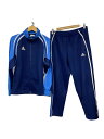 【中古】adidas◆スポーツウェアー/セットアップ/パンツMサイズ/S/BLU/JD1004/ジャージ【スポーツ】