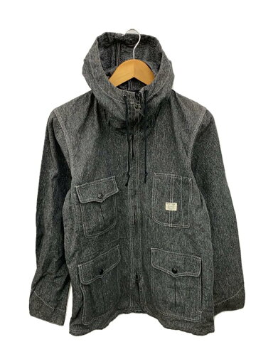 【中古】WEST RIDE◆ジップアップデニムジャケットフーディ/XS/コットン/GRY【メンズウェア】 【中古】WEST RIDE◆ジップアップデニムジャケットフーディ/XS/コットン/GRY【メンズウェア】