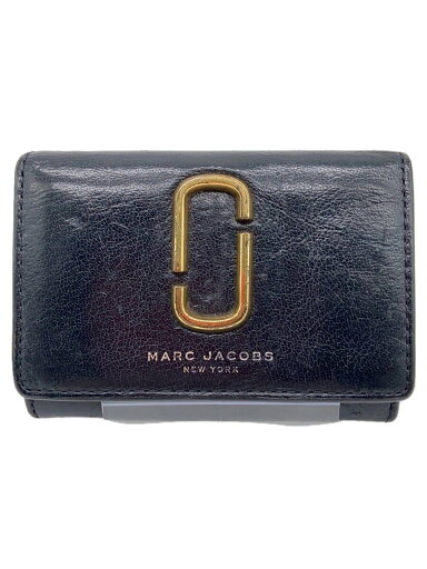 【中古】MARC JACOBS◆2つ折り財布/レザー/BLK/レディース【服飾雑貨他】 【中古】MARC JACOBS◆2つ折り財布/レザー/BLK/レディース【服飾雑貨他】