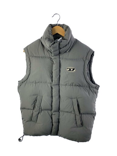 【中古】DIESEL◆ダウンベスト/XS/ナイロン/GRY/A06286【メンズウェア】 【中古】DIESEL◆ダウンベスト/XS/ナイロン/GRY/A06286【メンズウェア】