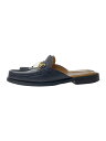 【中古】Caminando◆ローファー/US7/BLK/レザー//【シューズ】(4)