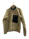 【中古】patagonia◆Classic retro-X Jacket/M/ポリエステル/ベージュ/使用感有/23055【メンズウェア】(4)