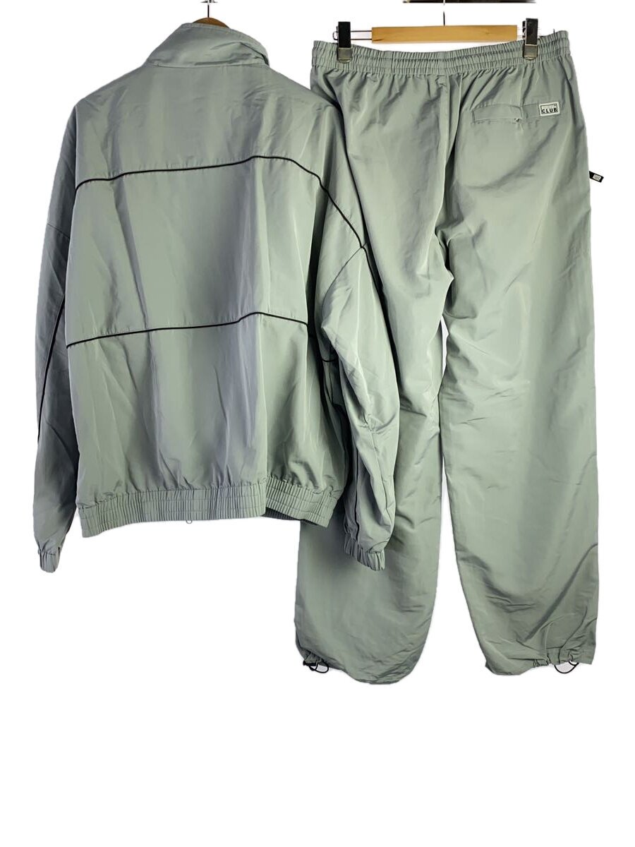 【中古】PRO CLUB◆HEAVY WEIGHT TRACK JACKET/PANT/セットアップ/L/ポリエステル/GRY//【メンズウェア】