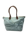 【中古】LANVIN en Bleu◆トートバッグ/ナイロン/BLU【バッグ】