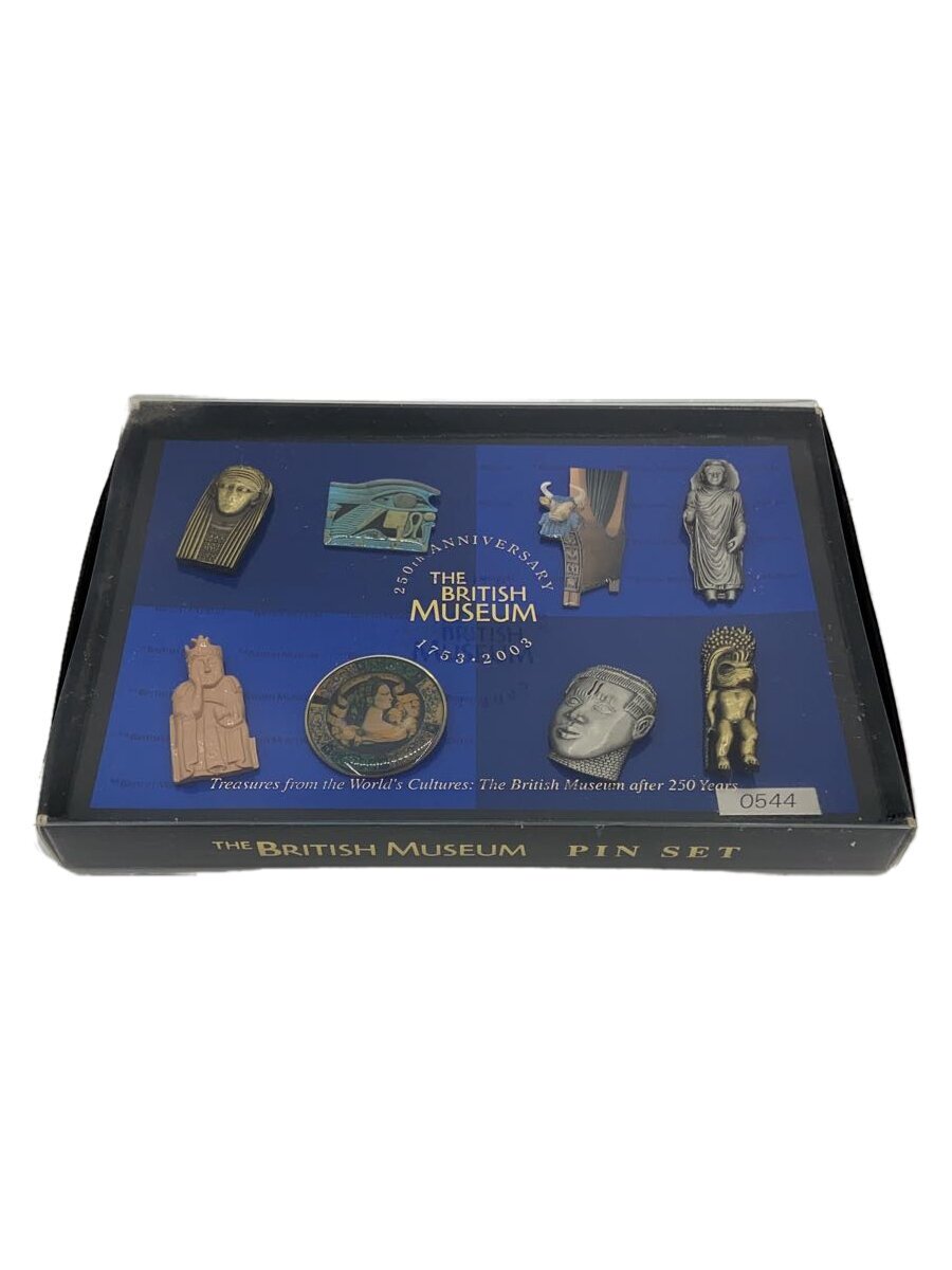 【中古】インテリア雑貨/大英博物館250周年/ピンバッジ【インテリア小物・日用雑貨】