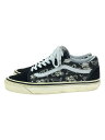 VANS◆ローカットスニーカー/27cm/BLK/VN0A348RL/50周年/スカルパイレーツ