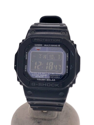 【中古】CASIO◆ソーラー腕時計_G-SHOCK/デジタル/ラバー/BLK/BLK/SS//【服飾雑貨他】 【中古】CASIO◆ソーラー腕時計_G-SHOCK/デジタル/ラバー/BLK/BLK/SS//【服飾雑貨他】