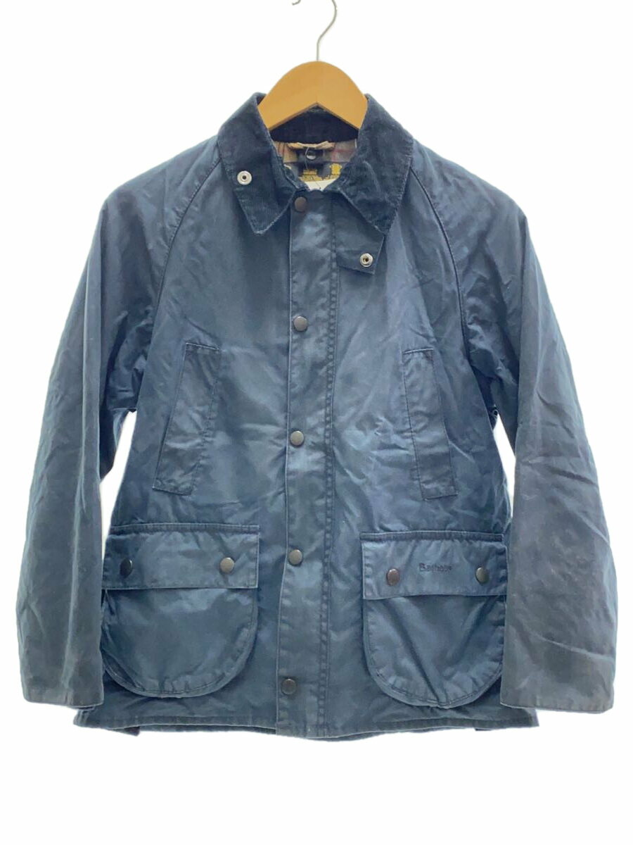 【中古】Barbour◆bedale/オイルドジャケット/XL/コットン/ネイビー/1602118/裏地破れ有/【レディースウェア】