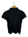 【中古】PLEATS PLEASE ISSEY MIYAKE◆半袖カットソー/3/ポリエステル/BLK/PP02FK105【レディースウェア】