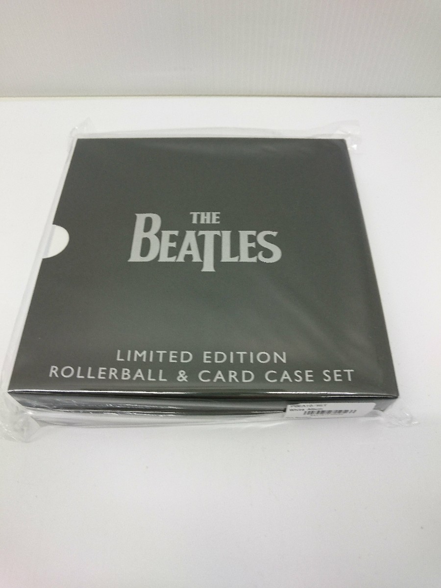 【中古】THE BEATLES/文具/ローラーボールペン&カードケースセット WHITE ALBUM【インテリア小物・日用雑貨】