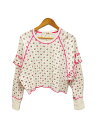 【中古】ROSE BUD◆23AW/mag. by c/ローズプリントサーマルトップス/F/コットン/WHT/柄/600-3213011【レディースウェア】(4)