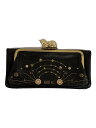 【中古】ANNA SUI◆長財布/--/BLK/レディース/ファンタジア/擦れ//【服飾雑貨他】