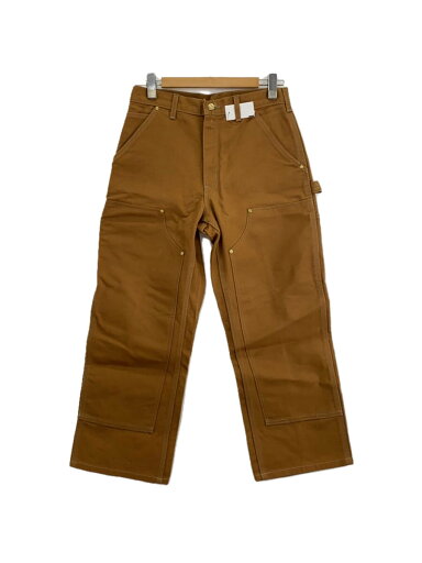【中古】Carhartt◆ストレートパンツ/30/コットン/CML/無地/B01-BRN【メンズウェア】 【中古】Carhartt◆ストレートパンツ/30/コットン/CML/無地/B01-BRN【メンズウェア】