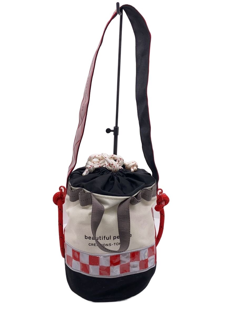 【中古】beautiful people◆fireman mini shoulder/ショルダーバッグ/--/IVO【バッグ】