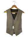 【中古】Maison Martin Margiela◆0・10 アーティザナル ニット切替/再構築/L/アクリル/KHK/ストライプ【メンズウェア】