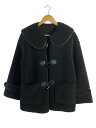 【中古】Fano Studios◆ダッフルコート/S/ポリエステル/BLK/無地/FD21W063【レディースウェア】|詳細画像
