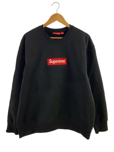【中古】Supreme◆スウェット/L/コットン/ブラック/黒/Box Logo Crewneck【メンズウェア】 【中古】Supreme◆スウェット/L/コットン/ブラック/黒/Box Logo Crewneck【メンズウェア】