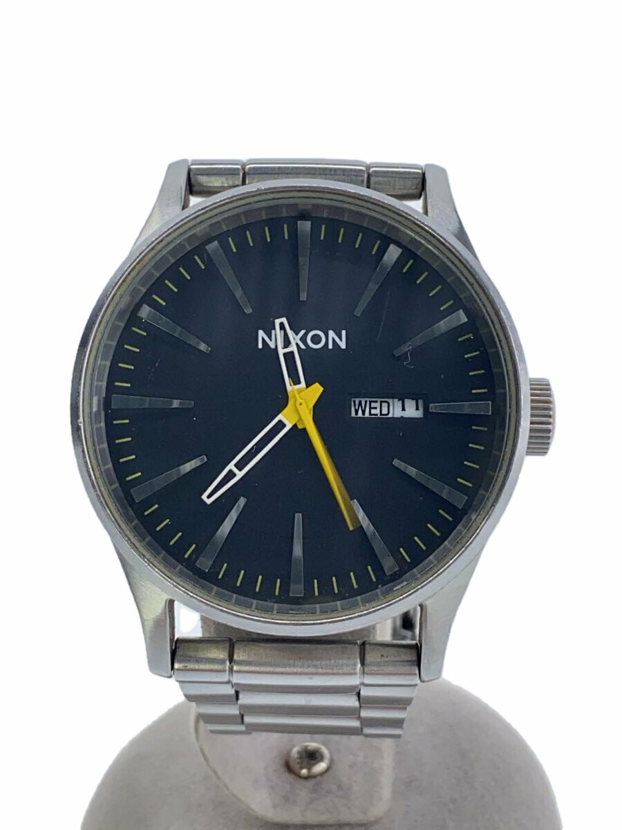 Sentry Stainless Steel Watch | Silver / Turquoise | Men's