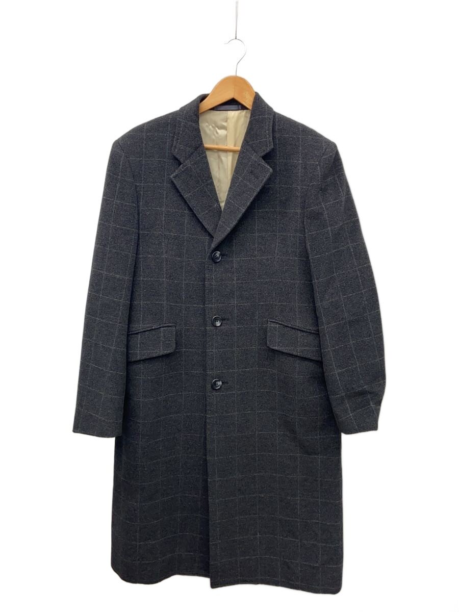 【美品】ポールスミス/Mサイズ/ウールチェスターコート/ネイビー系チェック 楽天市場】ポールスミス チェスターコート（メンズファッション）の通販